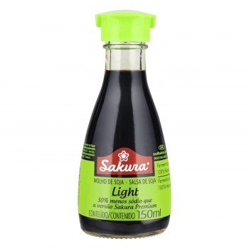 SHOYU LIGHT 150ML (VIDRO) - SAKURA