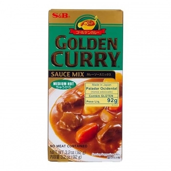 GOLDEN CURRY CHUKARA 92G - S&B