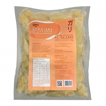 GENGIBRE EM CONSERVA SACHE 10G - MAC