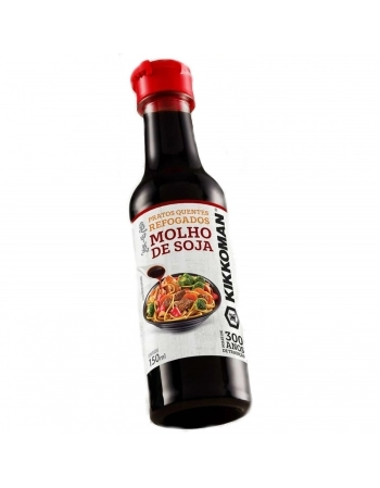 MOLHO SOJA PRATO QUENTE 150ML- KIKKOMAN