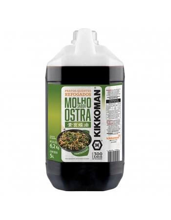 MOLHO DE OSTRA VEGETARIANO 5L - KIKKOMAN