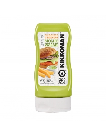 MOLHO DE WASABI 390ML - KIKKOMAN