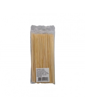 ESPETO DE BAMBU 15CM - PCT C/100 - LSEKI