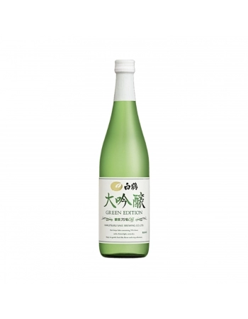 SAQUE J.DAIGINJO GREEN 720 ML HAKUTSURU