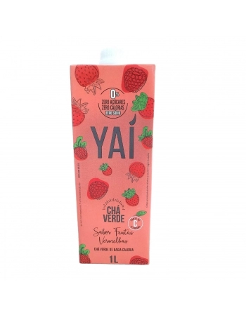 YAI CHA VERDE FRUTAS VERMELHAS. 1L